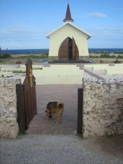 Remote Church On Shore