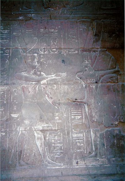 Luxor Temple Dick Man